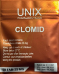 Clomid 50tab/25mg