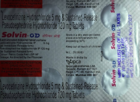 Solvin-OD (Pseudoephedrine 120mg) 10 tab.